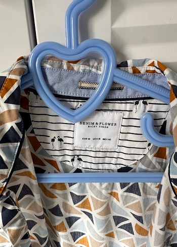 Geometrik Desenli Gri Erkek  Gömlek - Görsel 2