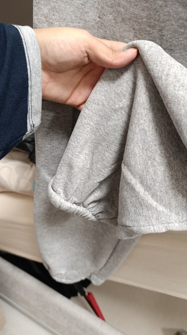 Gri Kadın Rahat Kesim Eşofman Altı - Görsel 2