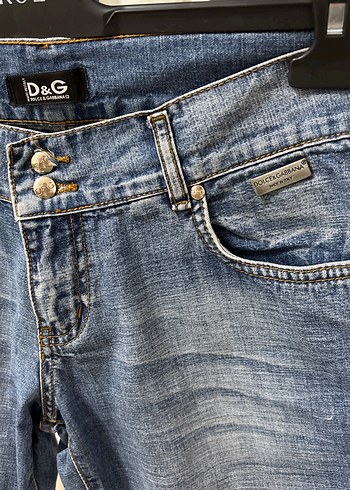 Dolce & Gabbana D G Mavi Yikamali Y2k Denim Jean