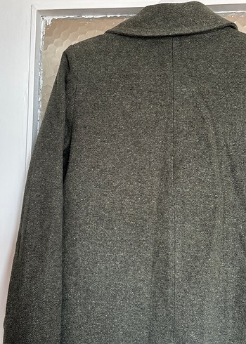 Uzun Haki Kadın Kaban - Görsel 6