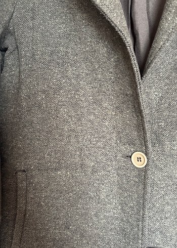 Uzun Haki Kadın Kaban - Görsel 3