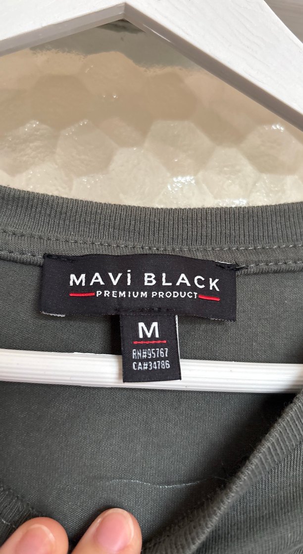 Gri Keten Erkek Tişört Loose Fit - Görsel 3