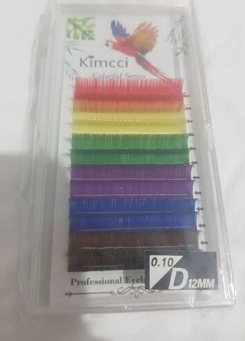 Renkli kirpikler  - Görsel 2