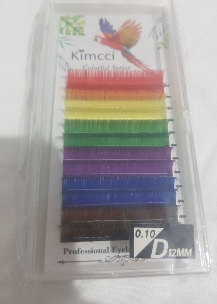 Renkli kirpikler  - Görsel 2