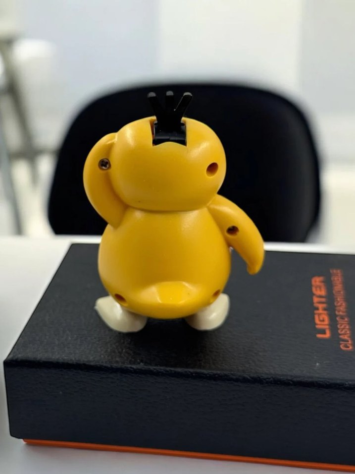 Ördek Pysduck Şeklinde Gazlı Çakmak - Görsel 5