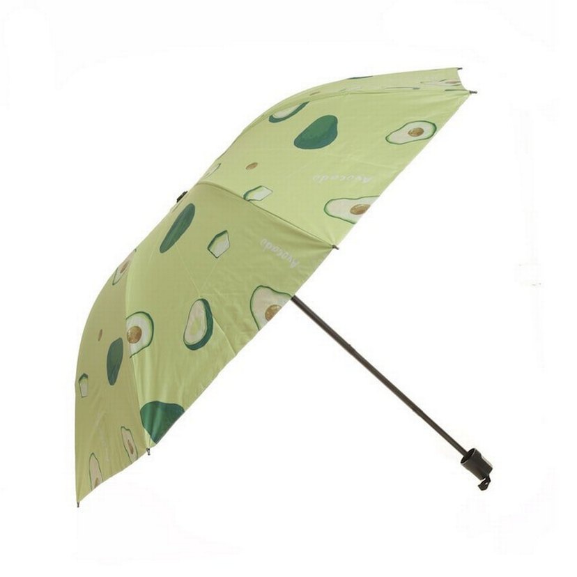 Avokado Desenli 8 Telli Katlanabilir Şemsiye - Görsel 2