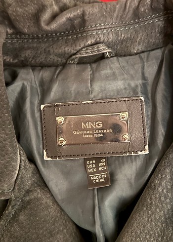 Kadın Haki Süet Transparan Deri Ceket - Görsel 7