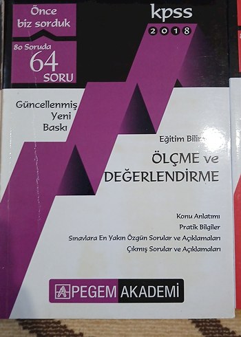 KPSS 64 Soruluk Eğitim Bilimleri Seti Pegem Akademi - Görsel 7