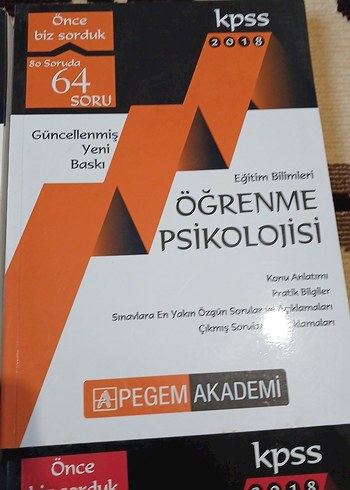 KPSS 64 Soruluk Eğitim Bilimleri Seti Pegem Akademi - Görsel 5