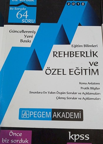 KPSS 64 Soruluk Eğitim Bilimleri Seti Pegem Akademi - Görsel 4
