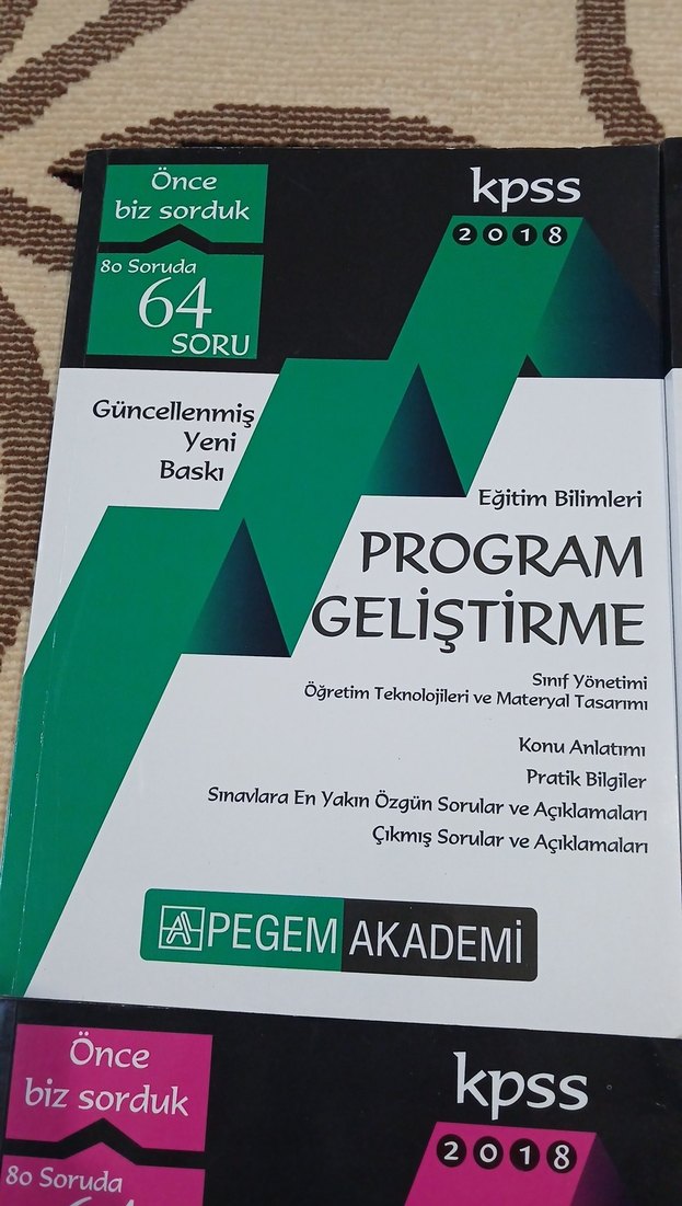 KPSS 64 Soruluk Eğitim Bilimleri Seti Pegem Akademi - Görsel 3
