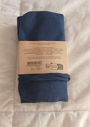 Mavi Makyaj Fırçası Seti ve Aksesuarları - Görsel 2