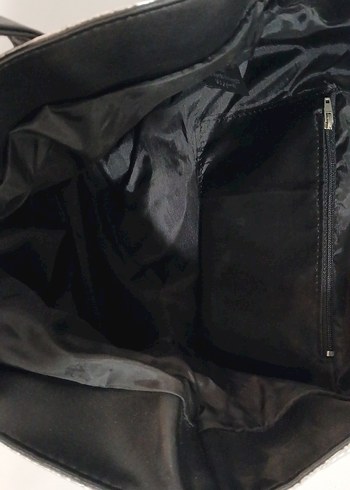 Parlak Gri Kadın Çanta - Görsel 2