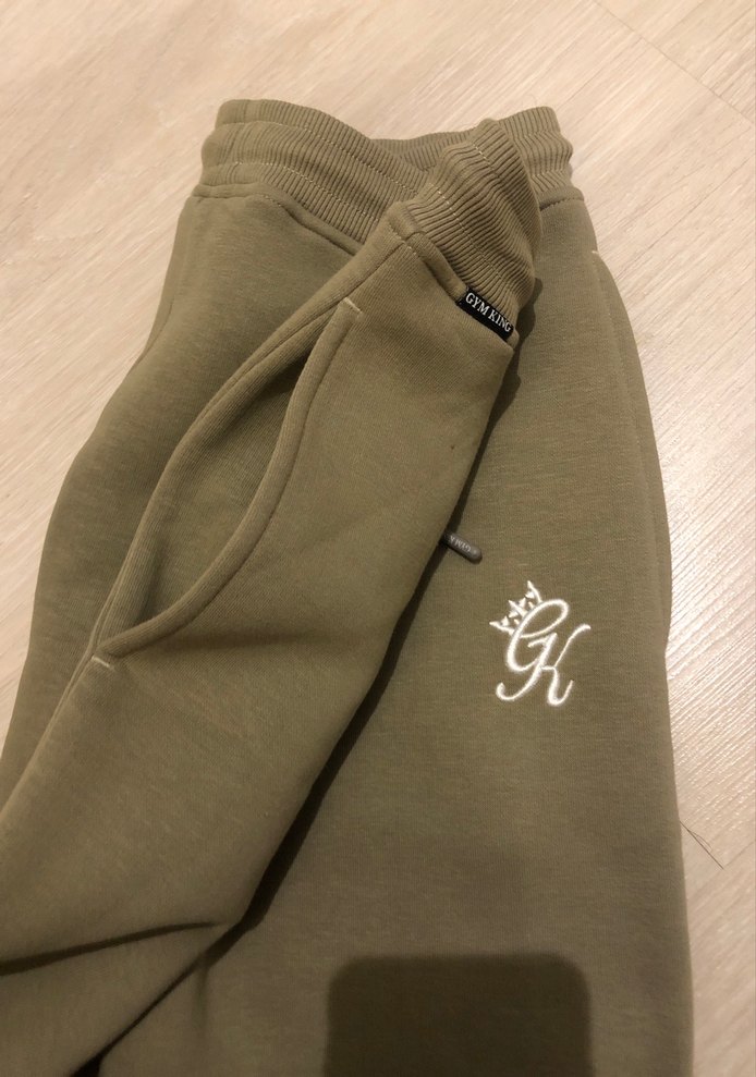 Erkek yeşil Rahat Kesim Eşofman Altı - Görsel 4