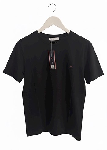 SİYAH UNİSEX BASİC TİŞÖRT - Görsel 2