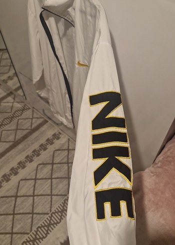 Erkek Beyaz Fermuarlı Midi Yağmurluk - Görsel 3