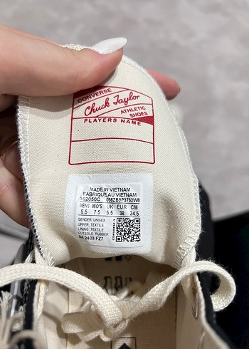 Converse Siyah Kadın Spor Ayakkabı - Görsel 3