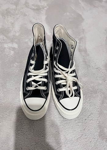 Converse Siyah Kadın Spor Ayakkabı - Görsel 4