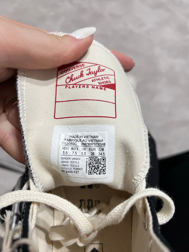 Converse Siyah Kadın Spor Ayakkabı - Görsel 3