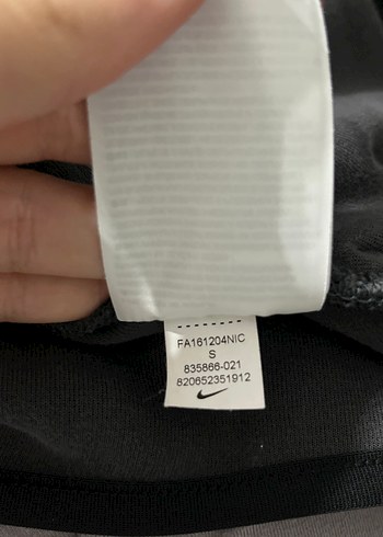 Nike Kapüşonlu Gri Kamuflaj Fermuarlı Sweatshirt - Görsel 6
