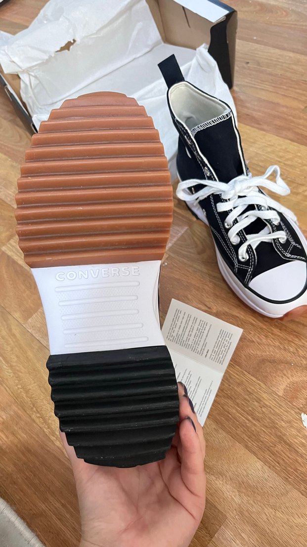 Converse Siyah Kadın Dolgu Topuklu Spor Ayakkabı - Görsel 4