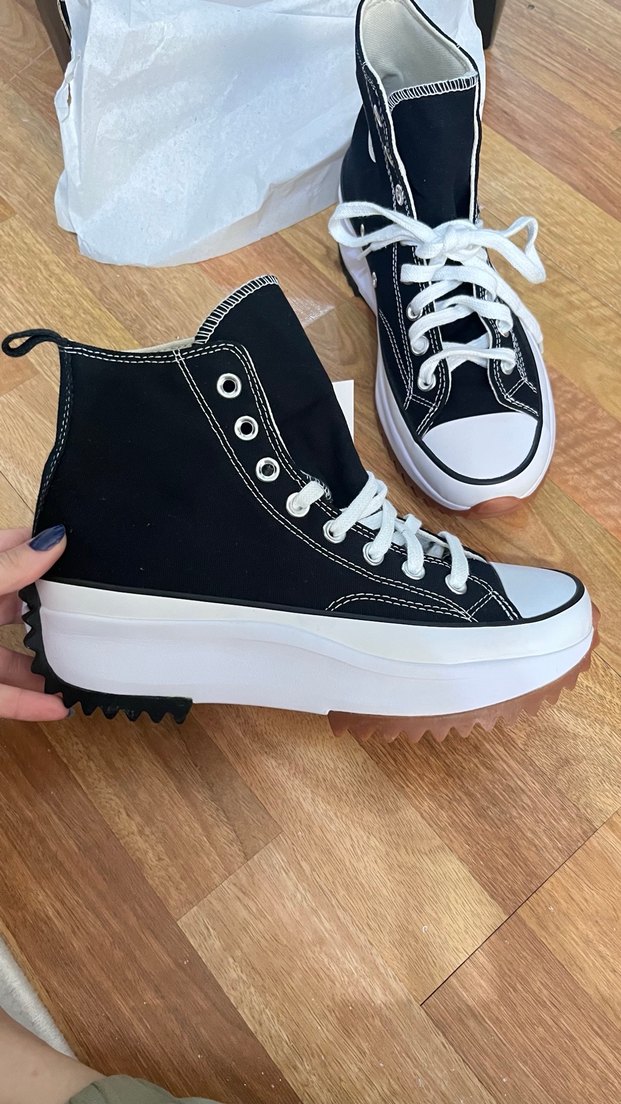 Converse Siyah Kadın Dolgu Topuklu Spor Ayakkabı - Görsel 3