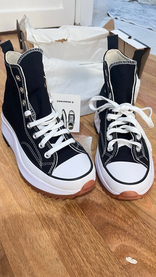 Converse Siyah Kadın Dolgu Topuklu Spor Ayakkabı - Görsel 2