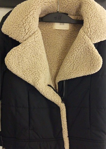 Siyah Kürklü Kadın Mont - Görsel 4