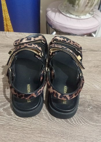 Leopar Platform Sandalet - Görsel 3