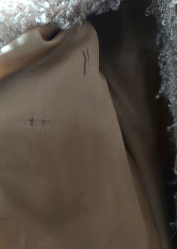 Vizon püsküllü astarlı çıtçıtlı ceket - Görsel 4