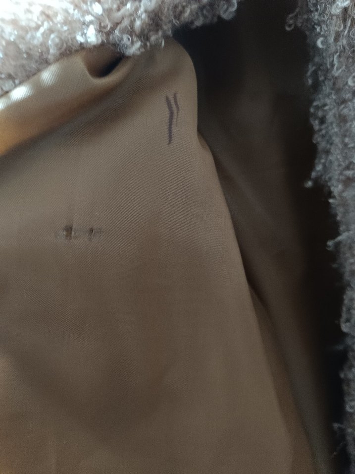 Vizon püsküllü astarlı çıtçıtlı ceket - Görsel 4