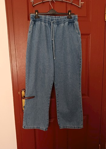 Bağlamalı Ceket Pantolon Jean Takım - Görsel 4