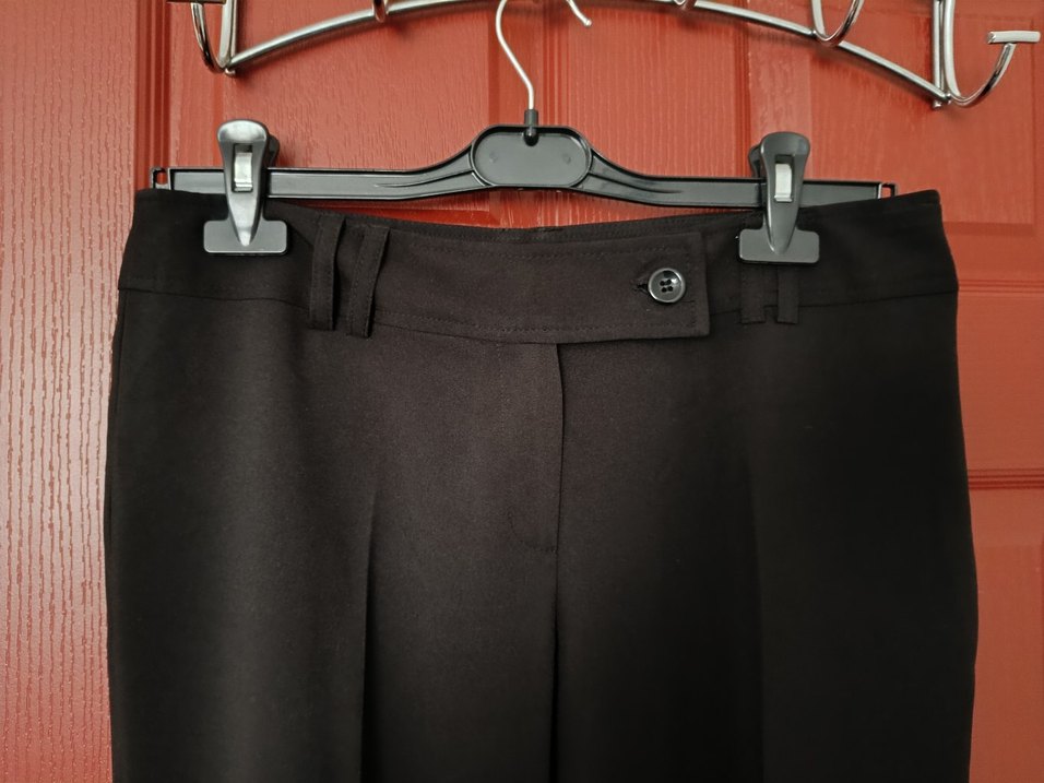 Siyah Kadın Ofis Pantolonu - Görsel 2