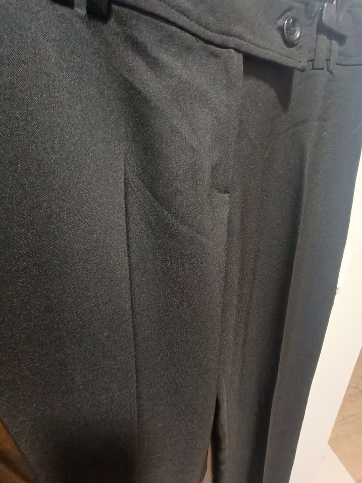 Siyah Kadın Ofis Pantolonu - Görsel 4