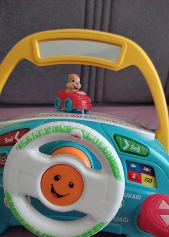 sesli ışıklı Direksiyonlu Oyuncak - Görsel 6