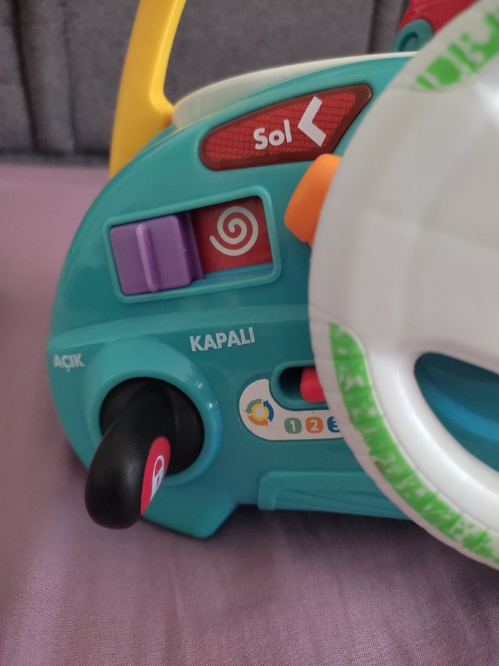 sesli ışıklı Direksiyonlu Oyuncak - Görsel 3