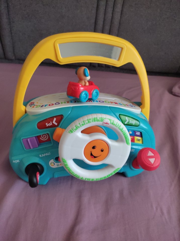 sesli ışıklı Direksiyonlu Oyuncak - Görsel 5
