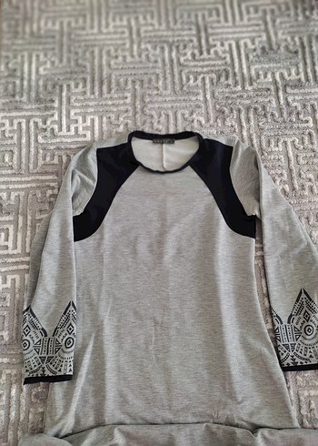 cepli Uzun Kollu mevsimlik elbise - Görsel 9