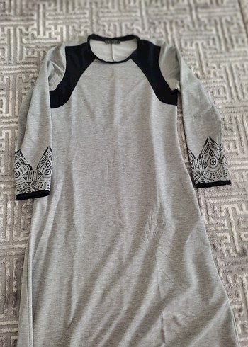 cepli Uzun Kollu mevsimlik elbise - Görsel 7