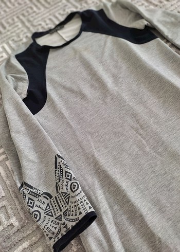 cepli Uzun Kollu mevsimlik elbise - Görsel 2