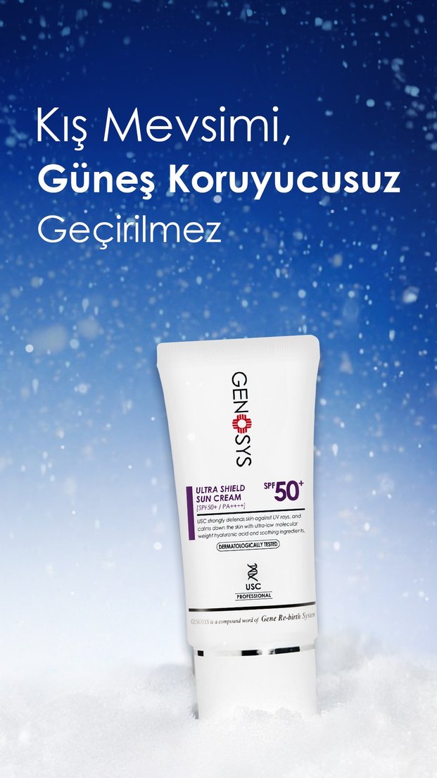 Genosys SPF 50 Ultra Shield Güneş Koruyucu Krem 50gr - Görsel 2