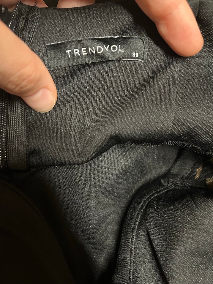 Siyah Uzun Abiye Elbise - Görsel 4