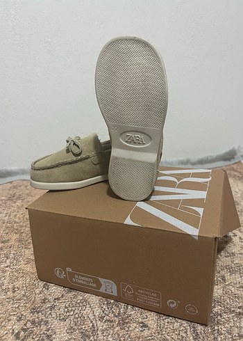 Bej Süet Erkek Çocuk Loafer Ayakkabı - Görsel 3