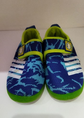 Renkli Erkek Çocuk Spor Ayakkabı Velcro - Görsel 2