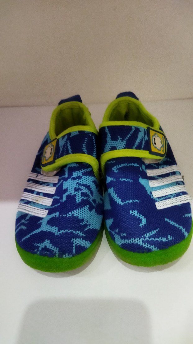 Renkli Erkek Çocuk Spor Ayakkabı Velcro - Görsel 2