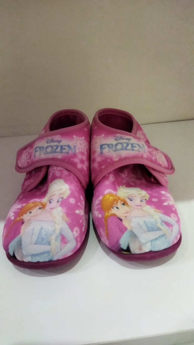 Kız Çocuk Pembe Bağcıklı Sıcak Terlik - Görsel 2