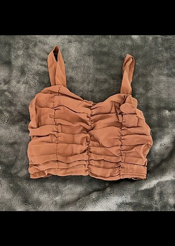 Dilvin Bej Fitilli Straplez Kadın Bustiyer - Görsel 2