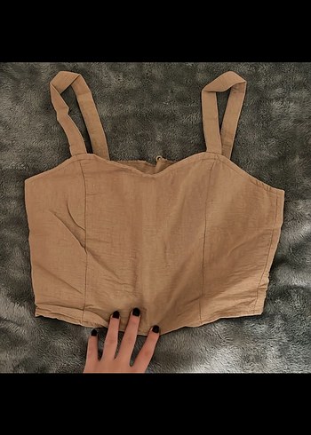 Bej Keten Askılı Kadın Midi Yelek
Milla - Görsel 3