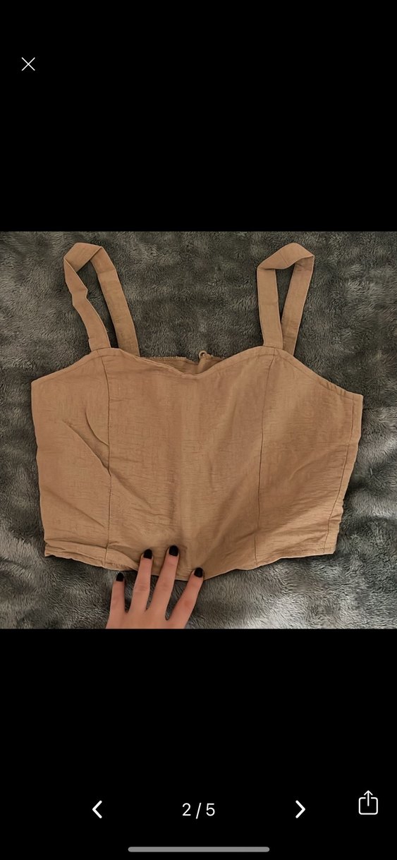 Bej Keten Askılı Kadın Midi Yelek
Milla - Görsel 3