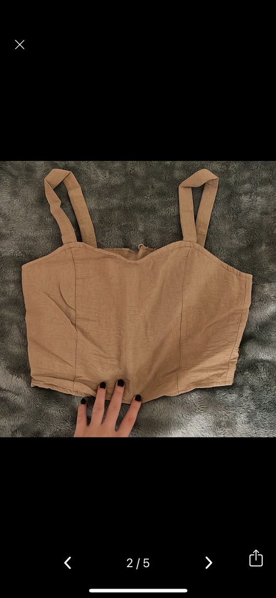 Bej Keten Askılı Kadın Midi Yelek
Milla - Görsel 2